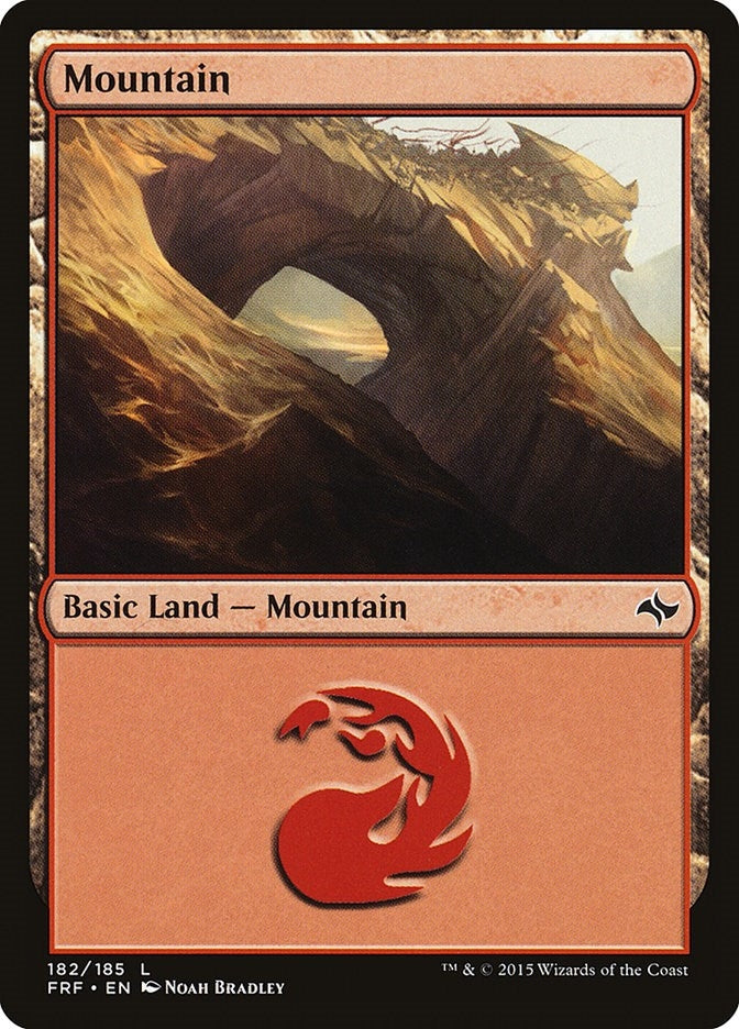 Image for Mountain (182) (182) (Fate Reforged) - Magic: The Gathering