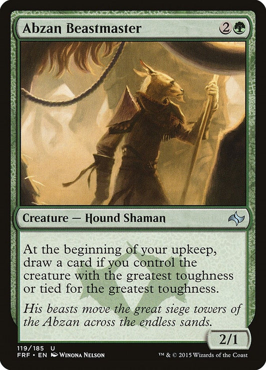 Image for Abzan Beastmaster (119) (Fate Reforged) - Magic: The Gathering