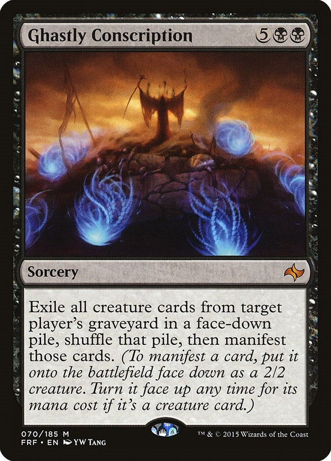Image for Ghastly Conscription (70) (Fate Reforged) - Magic: The Gathering