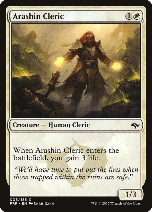 Image for Arashin Cleric (5) (Fate Reforged) - Magic: The Gathering