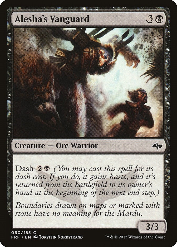 Image for Alesha's Vanguard (60) (Fate Reforged) - Magic: The Gathering