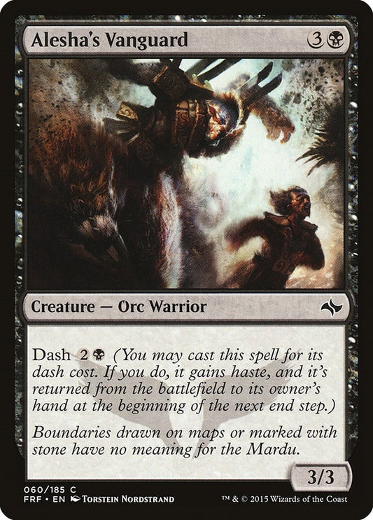 Image for Alesha's Vanguard (60) (Fate Reforged) - Magic: The Gathering