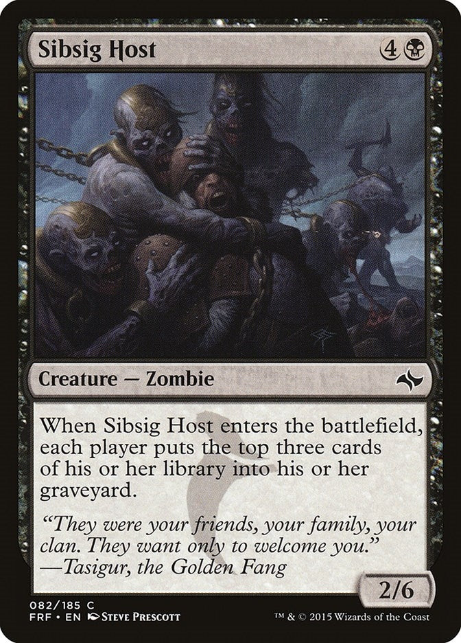 Image for Sibsig Host (82) (Fate Reforged) - Magic: The Gathering