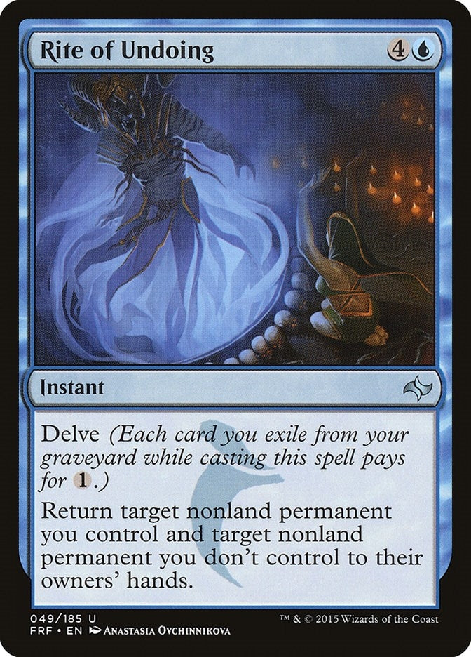 Image for Rite of Undoing (49) (Fate Reforged) - Magic: The Gathering