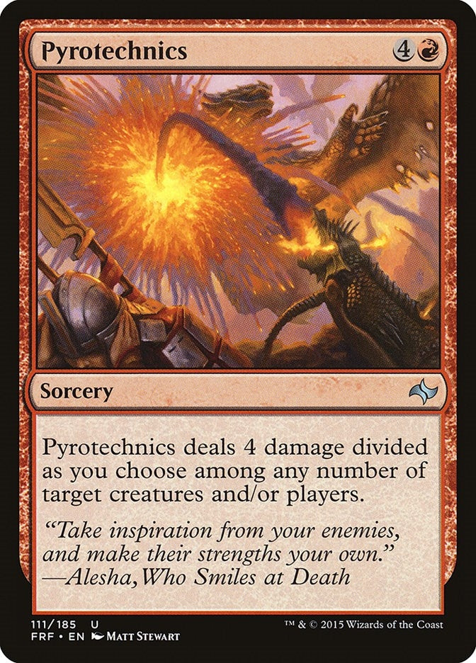 Image for Pyrotechnics (111) (Fate Reforged) - Magic: The Gathering