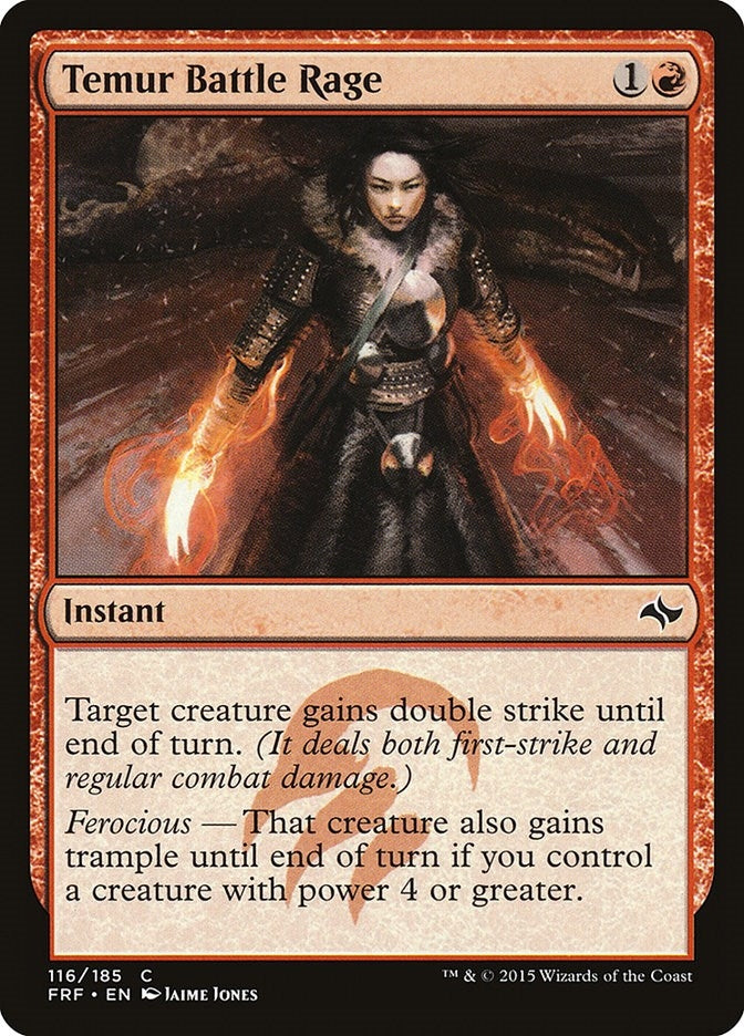 Image for Temur Battle Rage (116) (Fate Reforged) - Magic: The Gathering