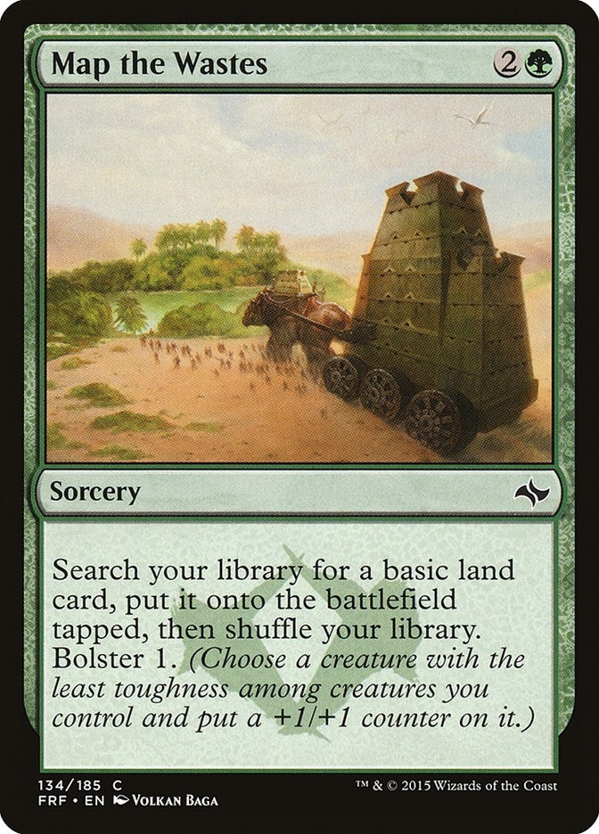 Image for Map the Wastes (134) (Fate Reforged) - Magic: The Gathering