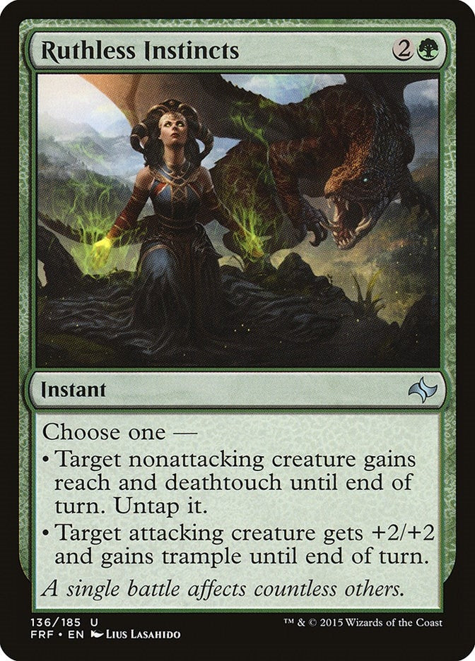 Image for Ruthless Instincts (136) (Fate Reforged) - Magic: The Gathering
