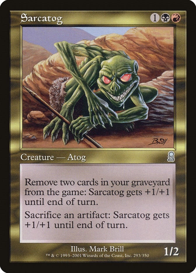 Image for Sarcatog (293) (Odyssey) (ODY) - Magic: The Gathering