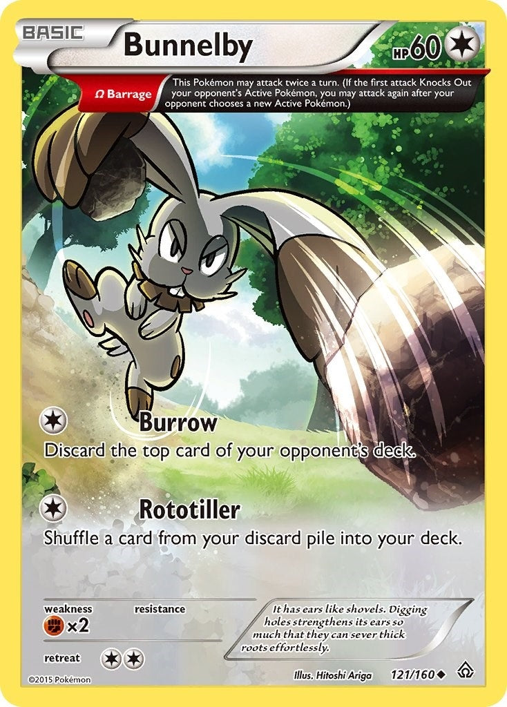 Bunnelby (Omega) (121/160) (XY - Primal Clash)