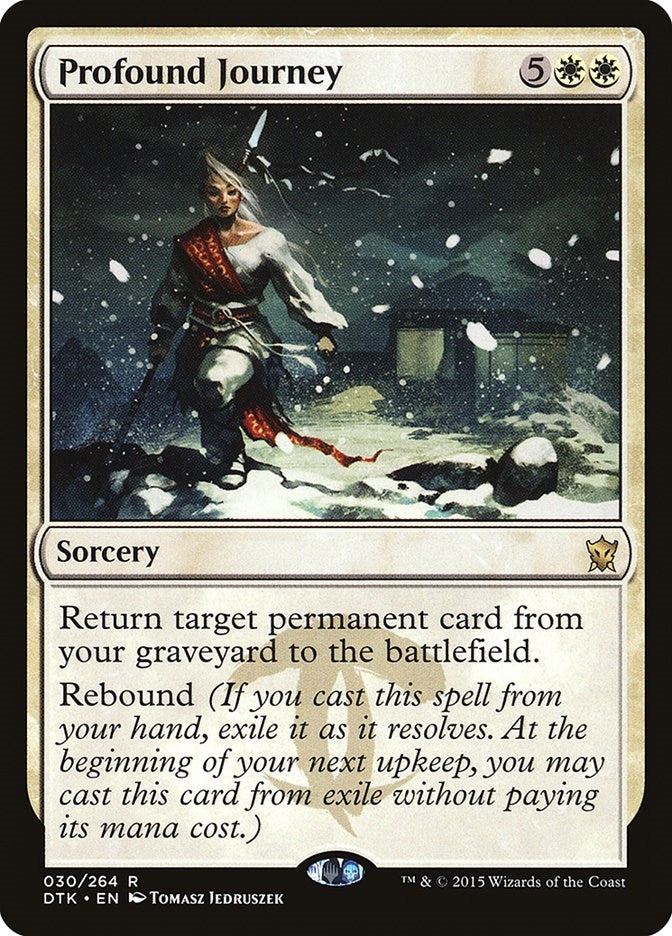 Image for Profound Journey (30) (Dragons of Tarkir) - Magic: The Gathering