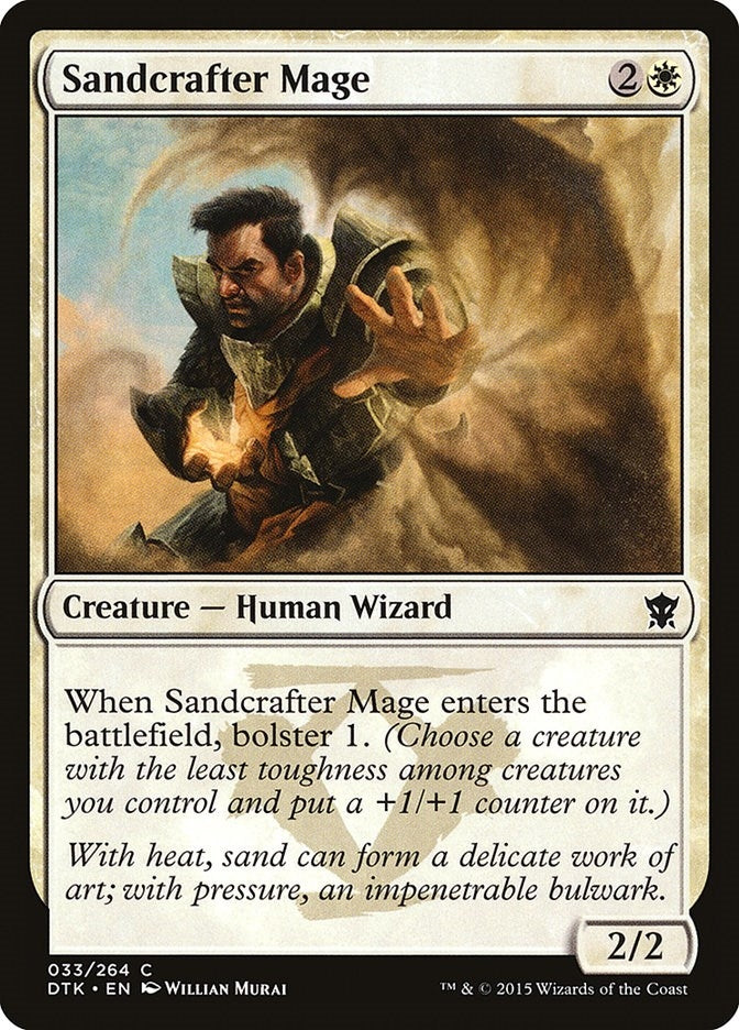 Image for Sandcrafter Mage (33) (Dragons of Tarkir) - Magic: The Gathering