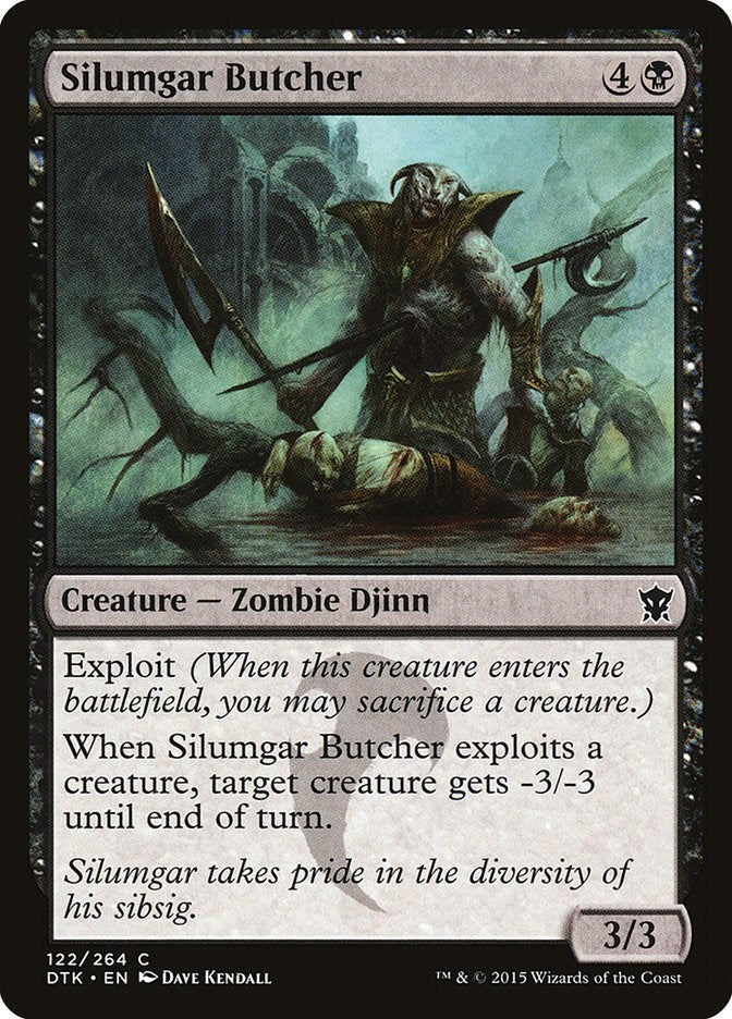 Image for Silumgar Butcher (122) (Dragons of Tarkir) - Magic: The Gathering