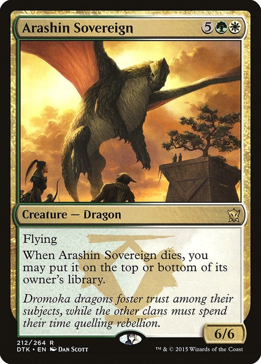 Image for Arashin Sovereign (212) (Dragons of Tarkir) - Magic: The Gathering