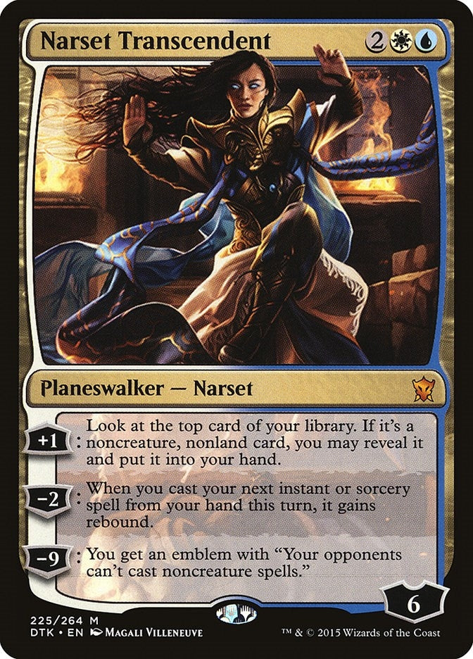 Image for Narset Transcendent (225) (Dragons of Tarkir) - Magic: The Gathering