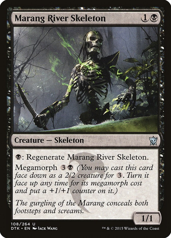 Image for Marang River Skeleton (108) (Dragons of Tarkir) - Magic: The Gathering