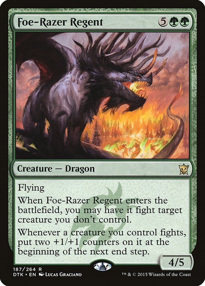 Image for Foe-Razer Regent (187) (Dragons of Tarkir) - Magic: The Gathering