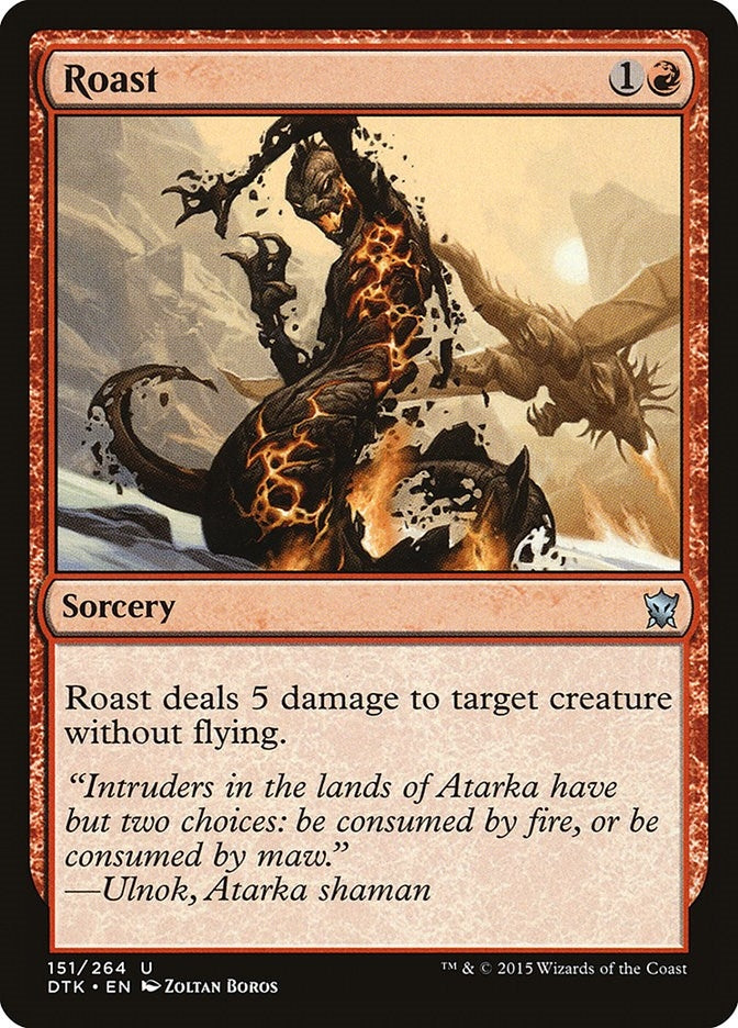 Image for Roast (151) (Dragons of Tarkir) - Magic: The Gathering