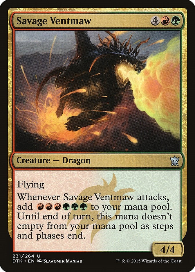 Image for Savage Ventmaw (231) (Dragons of Tarkir) - Magic: The Gathering