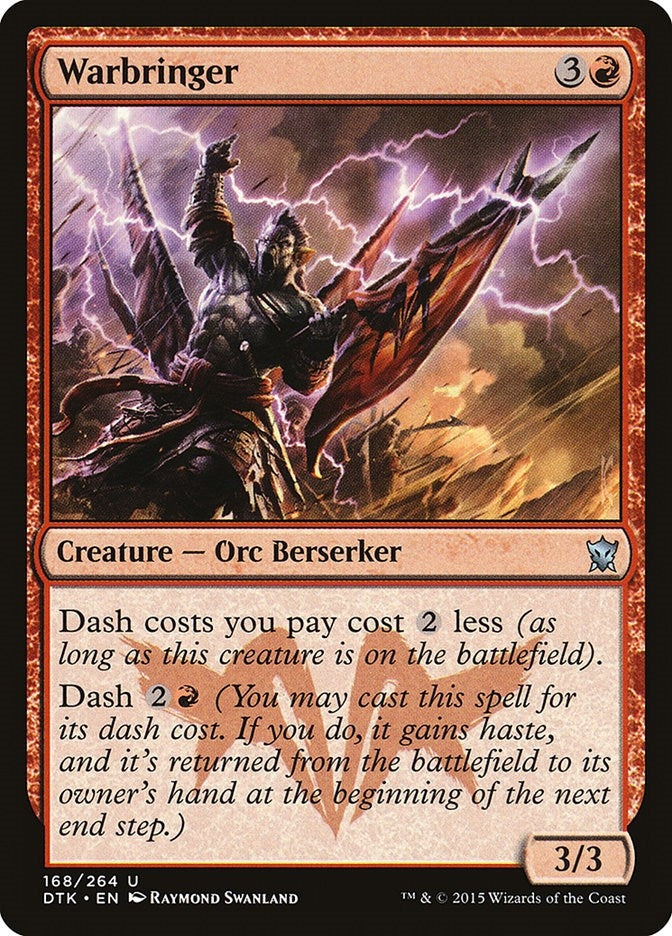 Image for Warbringer (168) (Dragons of Tarkir) - Magic: The Gathering