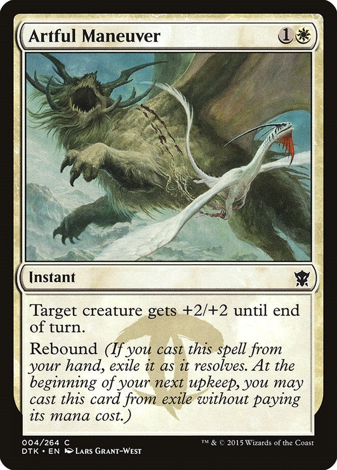 Image for Artful Maneuver (4) (Dragons of Tarkir) - Magic: The Gathering