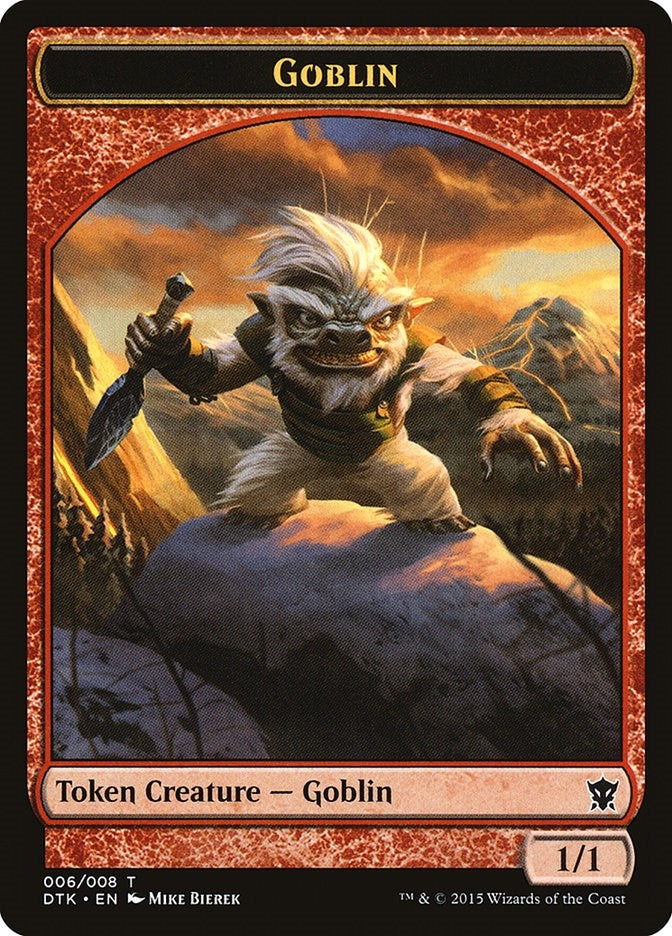 Image for Goblin Token (6) (Dragons of Tarkir) - Magic: The Gathering