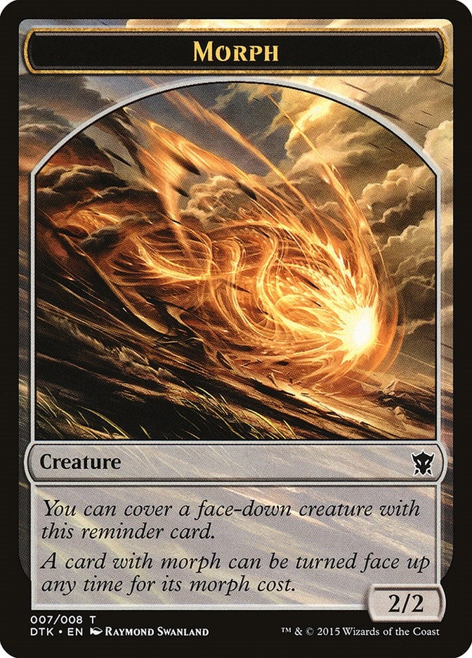 Image for Morph Token (7) (Dragons of Tarkir) - Magic: The Gathering