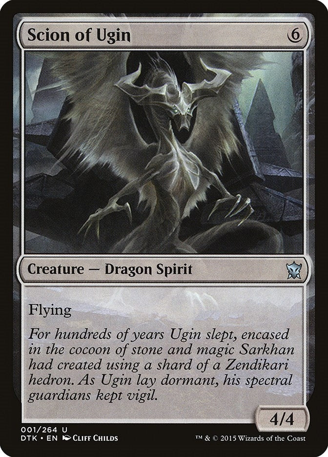 Image for Scion of Ugin (1) (Dragons of Tarkir) - Magic: The Gathering