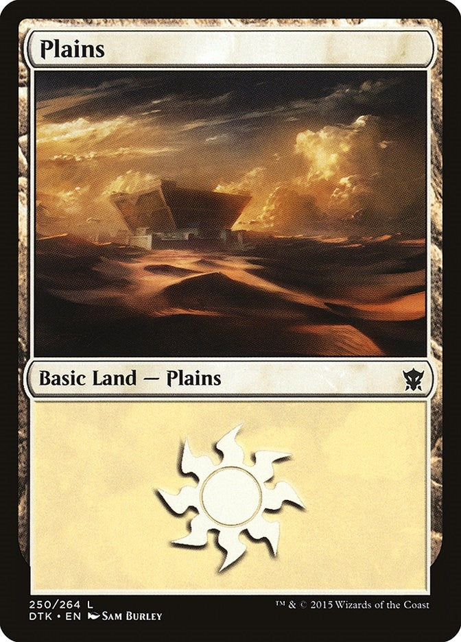 Image for Plains (250) (250) (Dragons of Tarkir) - Magic: The Gathering
