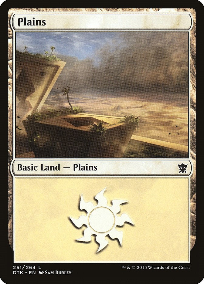 Image for Plains (251) (251) (Dragons of Tarkir) - Magic: The Gathering