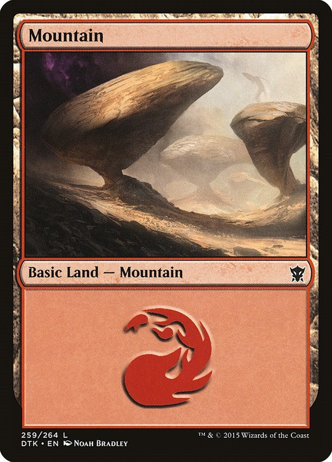 Image for Mountain (259) (259) (Dragons of Tarkir) - Magic: The Gathering