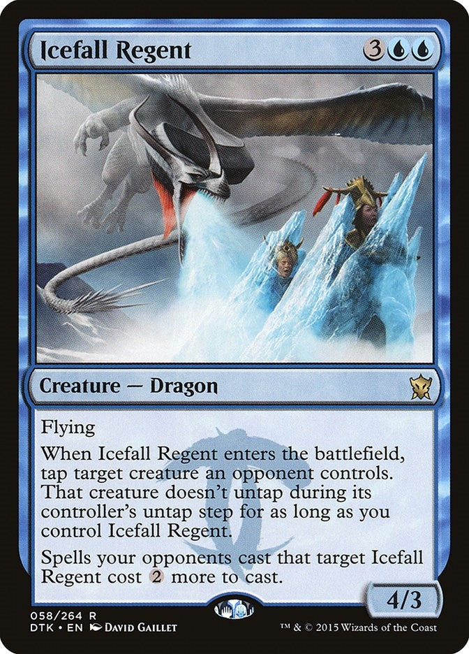 Image for Icefall Regent (58) (Dragons of Tarkir) - Magic: The Gathering