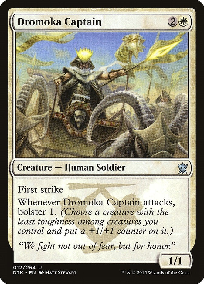 Image for Dromoka Captain (12) (Dragons of Tarkir) - Magic: The Gathering