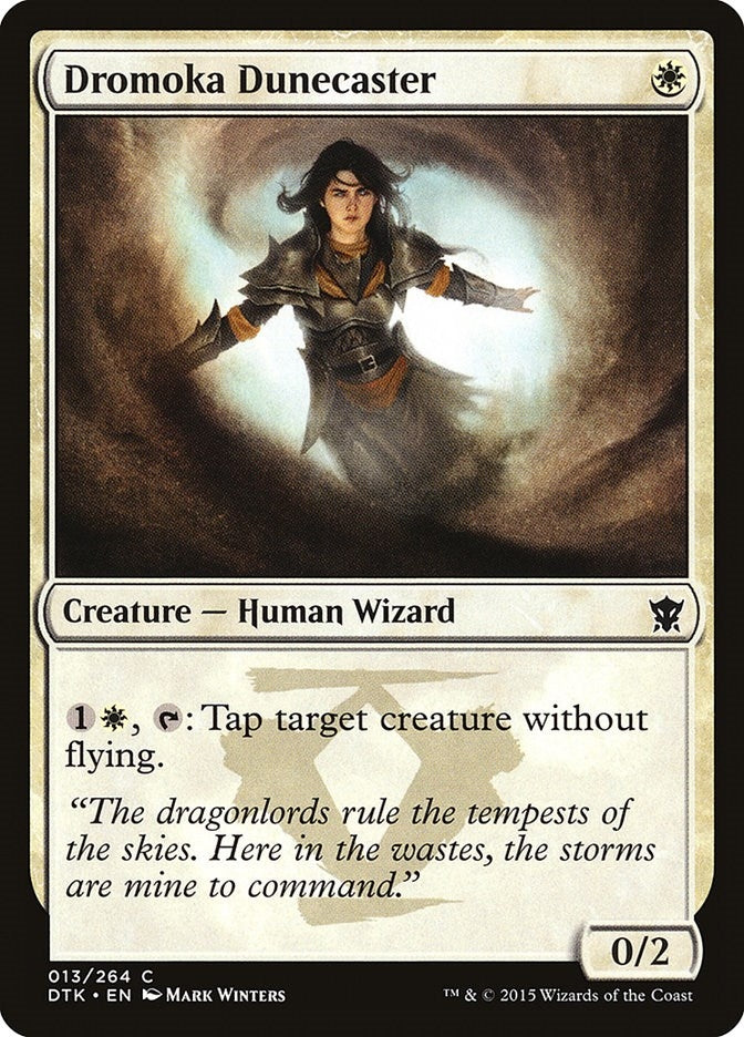 Image for Dromoka Dunecaster (13) (Dragons of Tarkir) - Magic: The Gathering