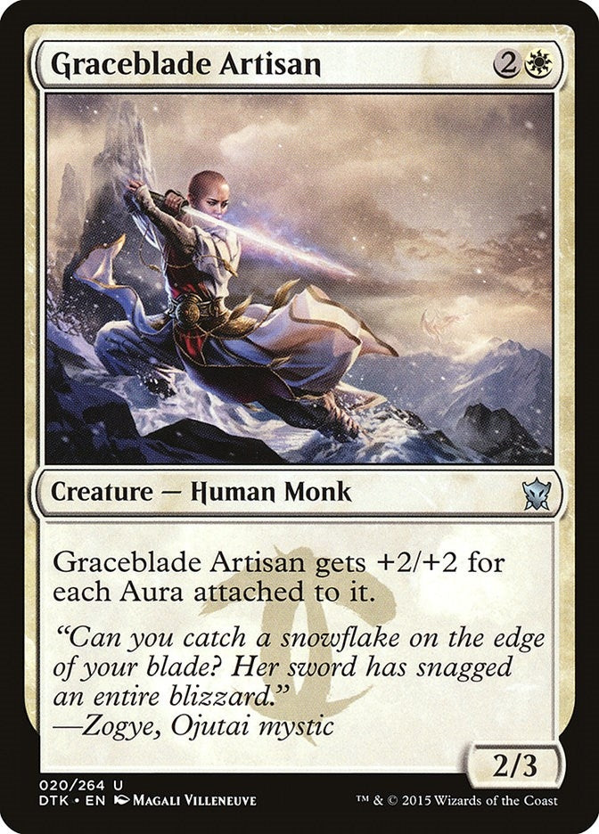 Image for Graceblade Artisan (20) (Dragons of Tarkir) - Magic: The Gathering