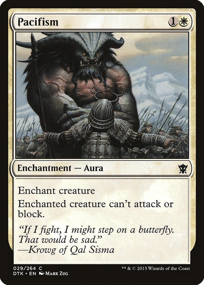 Image for Pacifism (29) (Dragons of Tarkir) - Magic: The Gathering