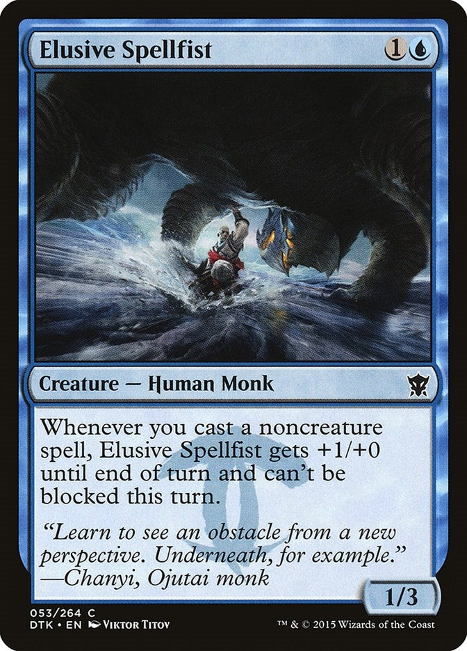 Image for Elusive Spellfist (53) (Dragons of Tarkir) - Magic: The Gathering