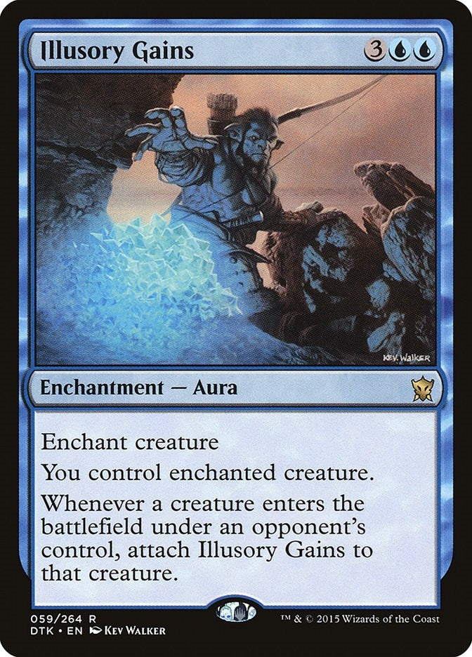 Image for Illusory Gains (59) (Dragons of Tarkir) - Magic: The Gathering