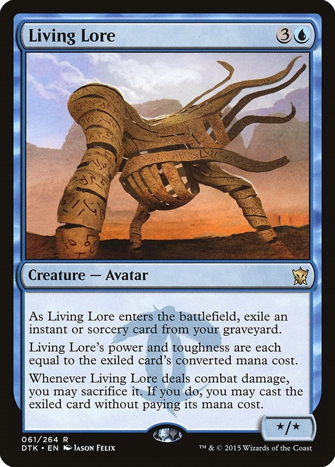 Image for Living Lore (61) (Dragons of Tarkir) - Magic: The Gathering