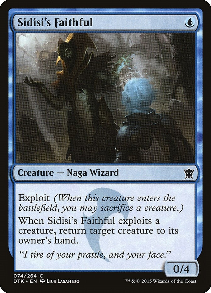Image for Sidisi's Faithful (74) (Dragons of Tarkir) - Magic: The Gathering