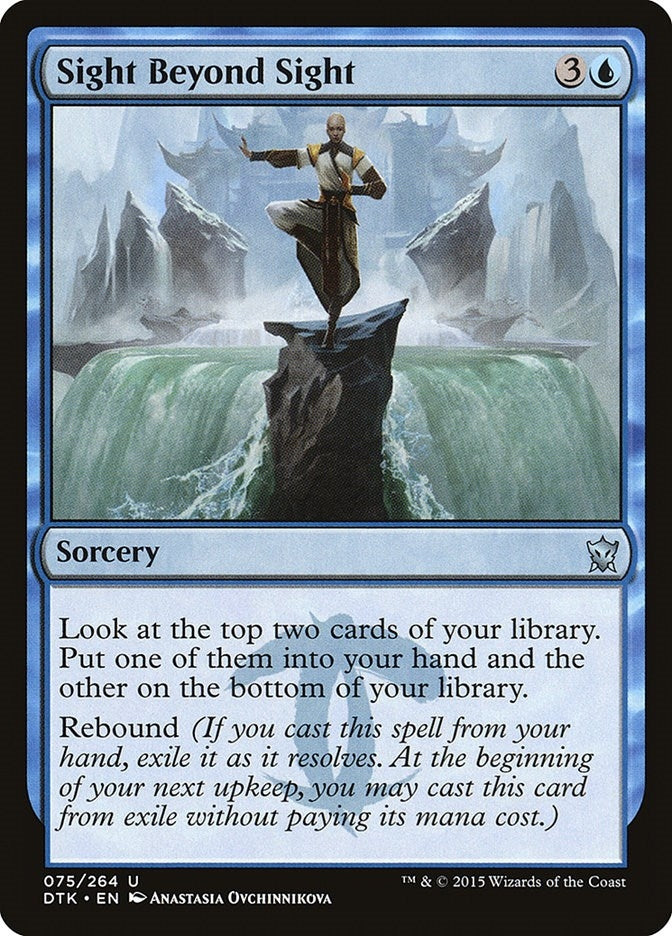Image for Sight Beyond Sight (75) (Dragons of Tarkir) - Magic: The Gathering