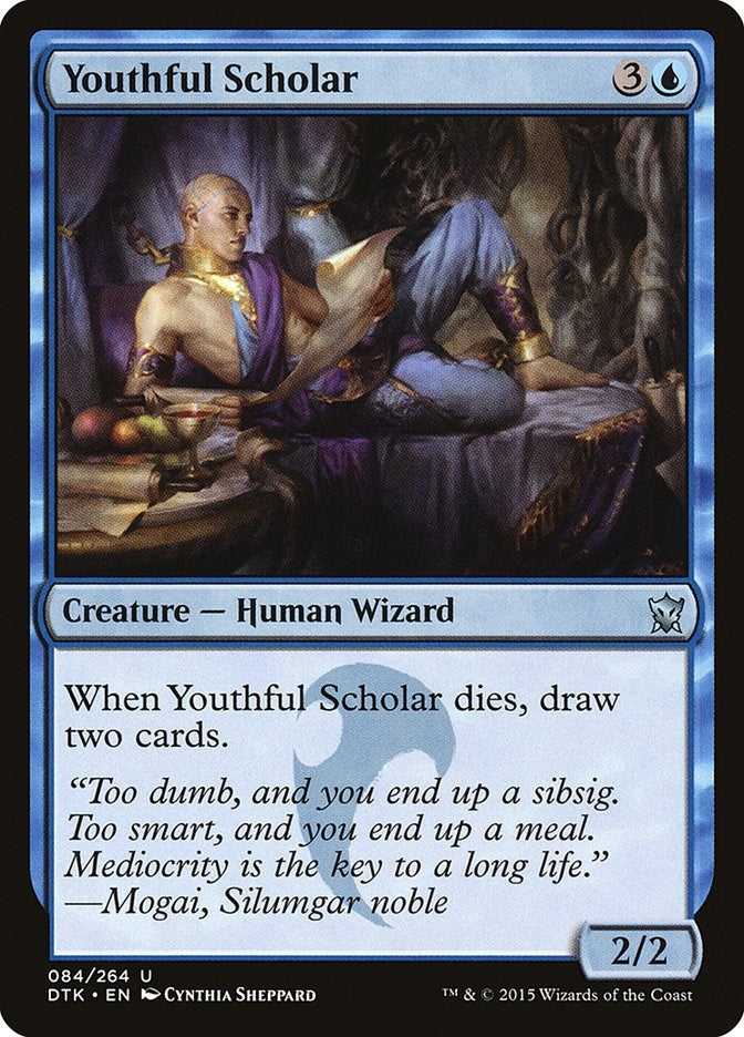 Image for Youthful Scholar (84) (Dragons of Tarkir) - Magic: The Gathering