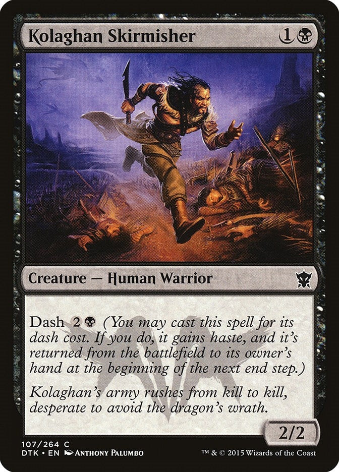 Image for Kolaghan Skirmisher (107) (Dragons of Tarkir) - Magic: The Gathering