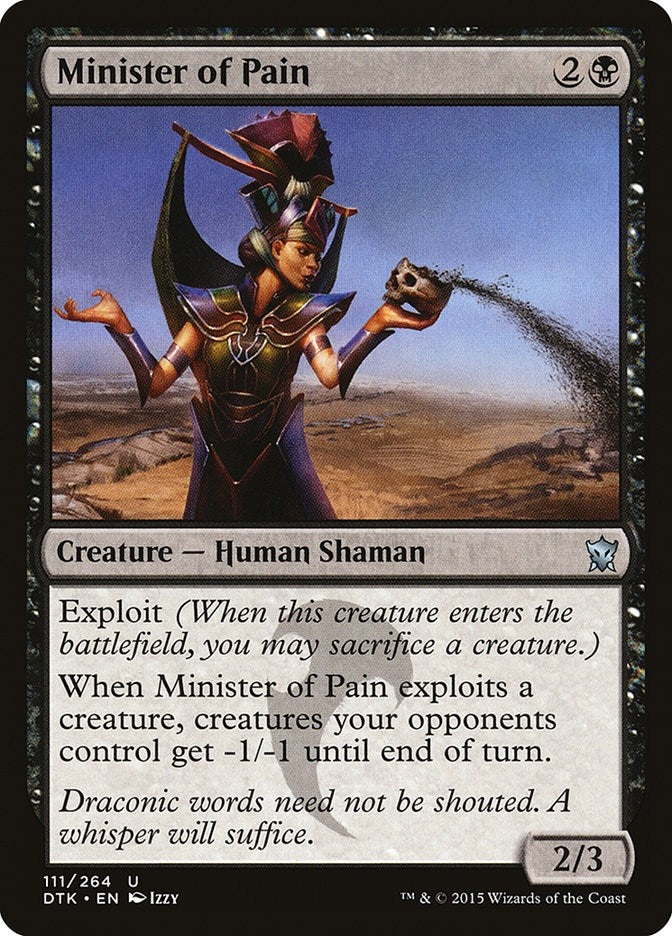 Image for Minister of Pain (111) (Dragons of Tarkir) - Magic: The Gathering