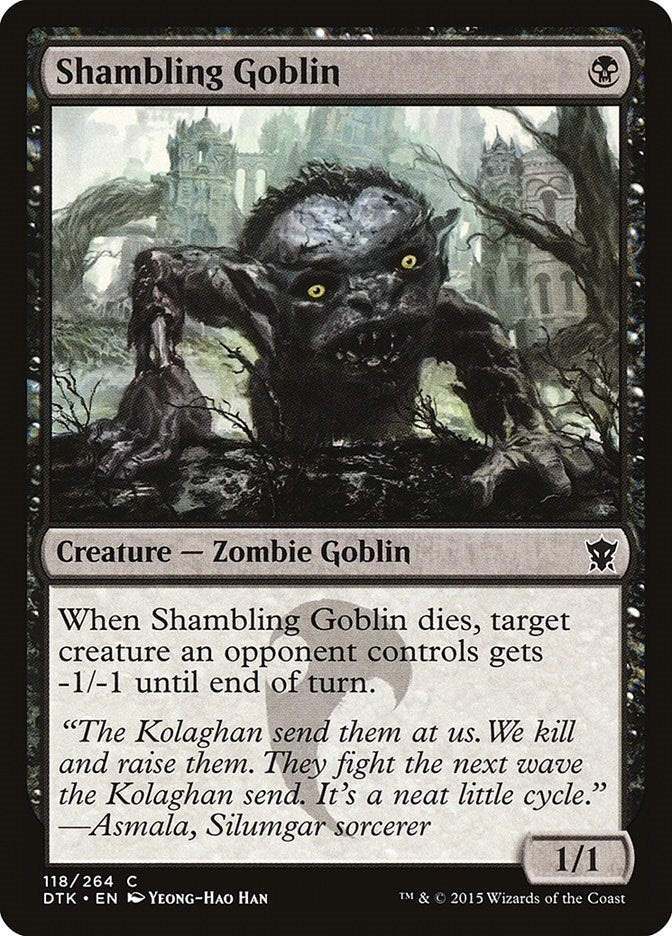Image for Shambling Goblin (118) (Dragons of Tarkir) - Magic: The Gathering