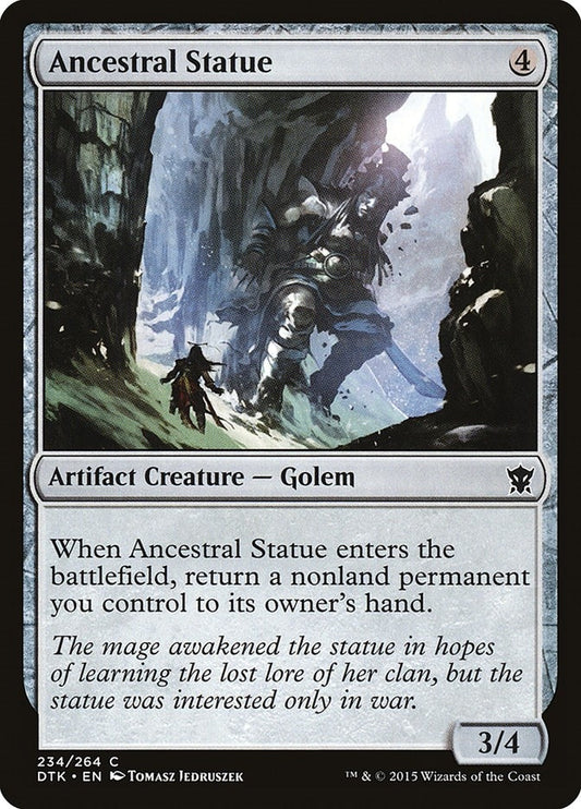 Image for Ancestral Statue (234) (Dragons of Tarkir) - Magic: The Gathering