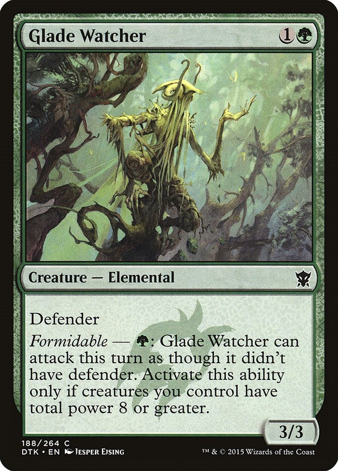 Image for Glade Watcher (188) (Dragons of Tarkir) - Magic: The Gathering