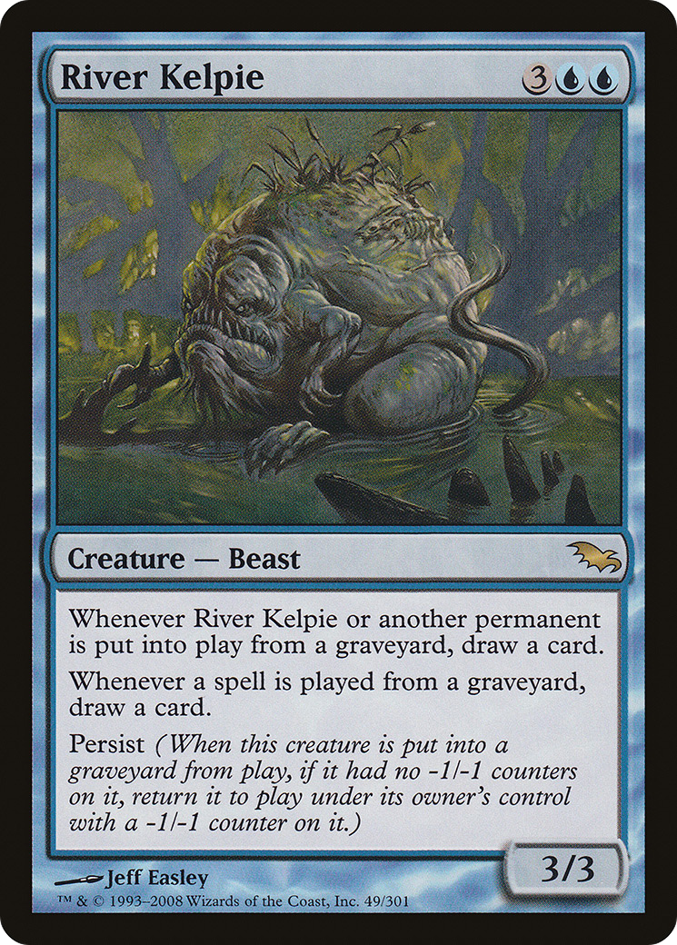 River Kelpie (SHM-049) - Shadowmoor Foil