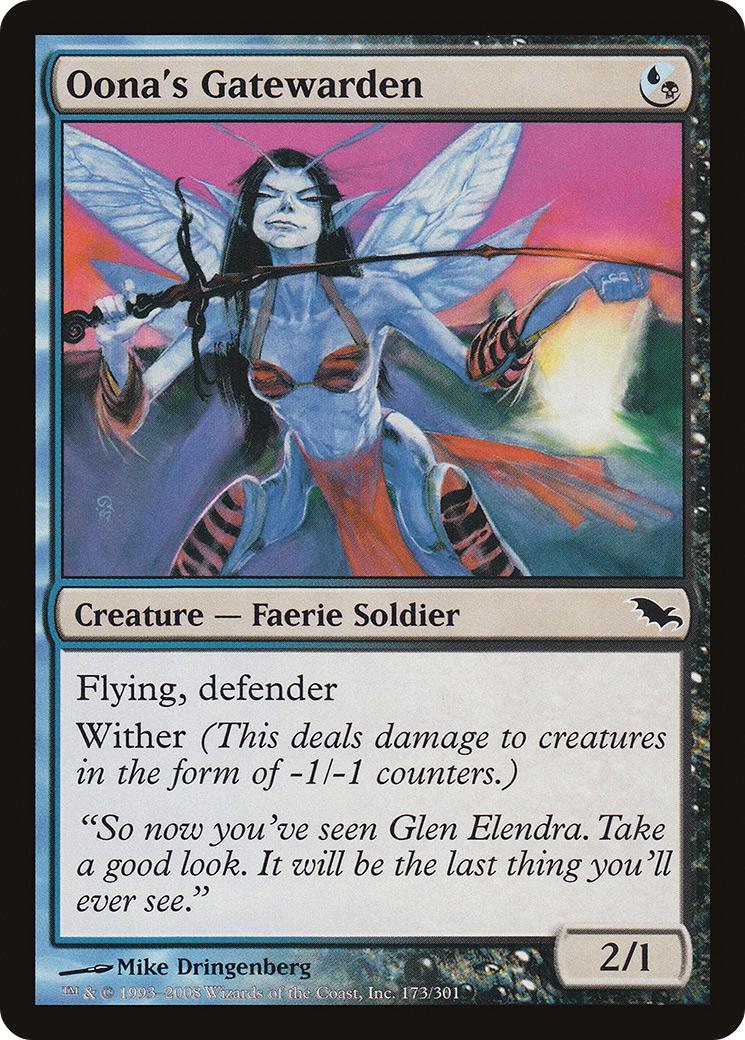 Oona's Gatewarden (SHM-173) - Shadowmoor