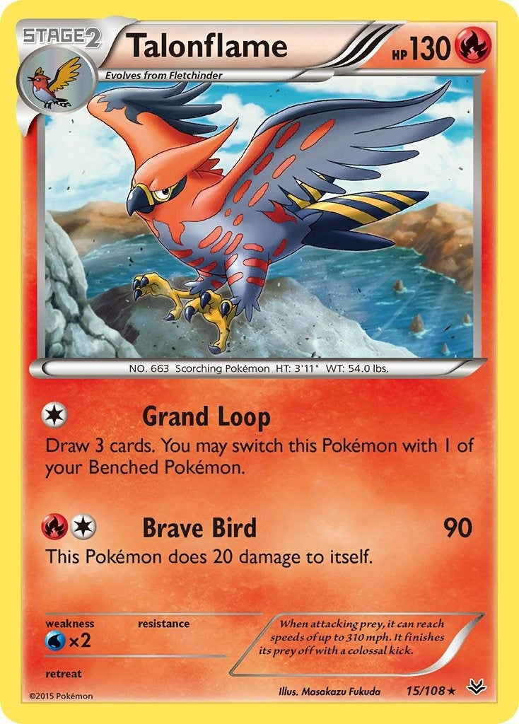 Talonflame (15/108) (XY - Roaring Skies)